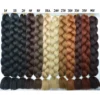 Xpression Jumbo Braiding Hair 82 Inches 165g Crochet Pre Stretched Twist Braids Faux Locs Extensions