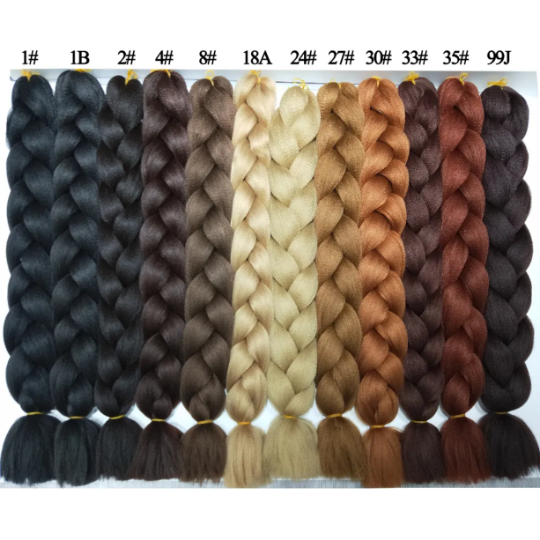 1000013918 Xpression Jumbo Braiding Hair 82 Inches 165g Crochet Pre Stretched Twist Braids Faux Locs Extensions