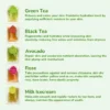 Tea Jelly Face Mask Skin Brightening Pore Cleansing Peel Off Mask