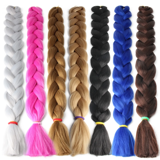 1000017853 Xpression Jumbo Braiding Hair 82 Inches 165g Crochet Pre Stretched Twist Braids Faux Locs Extensions